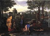 Moses Paintings - The Exposition of Moses by Nicolas Poussin